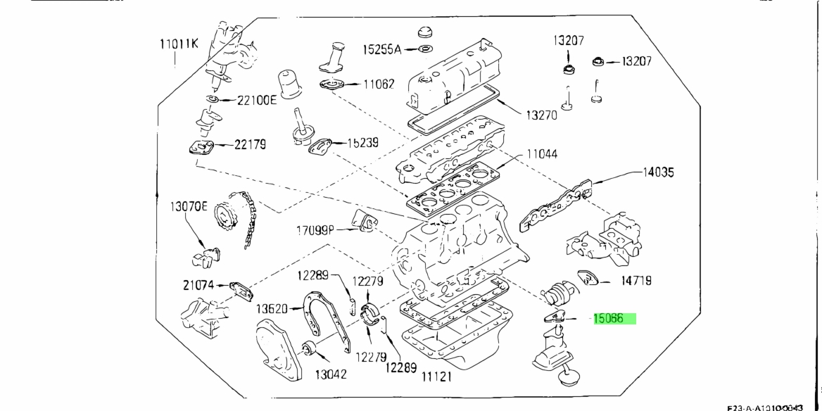 Nissan 15066 31u02