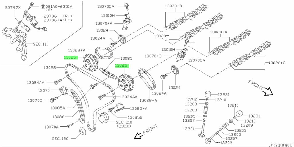 Nissan 13025 ja01b