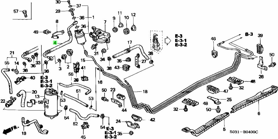 Buy Genuine Honda 16722-P75-A01 (16722P75A01) Hose Comp., Fuel Feed ...