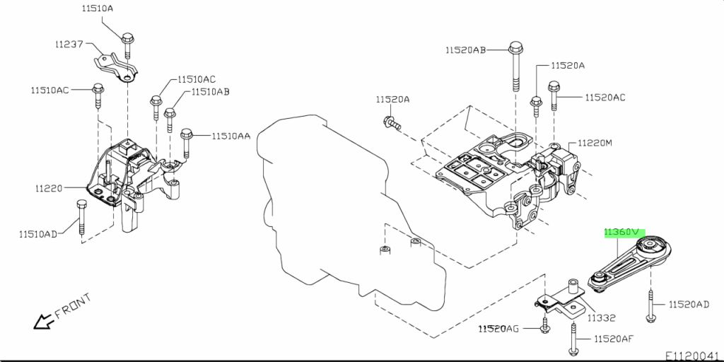 Nissan 11360 jd01b