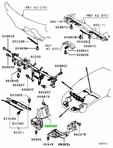 Mitsubishi mr554949 аналог