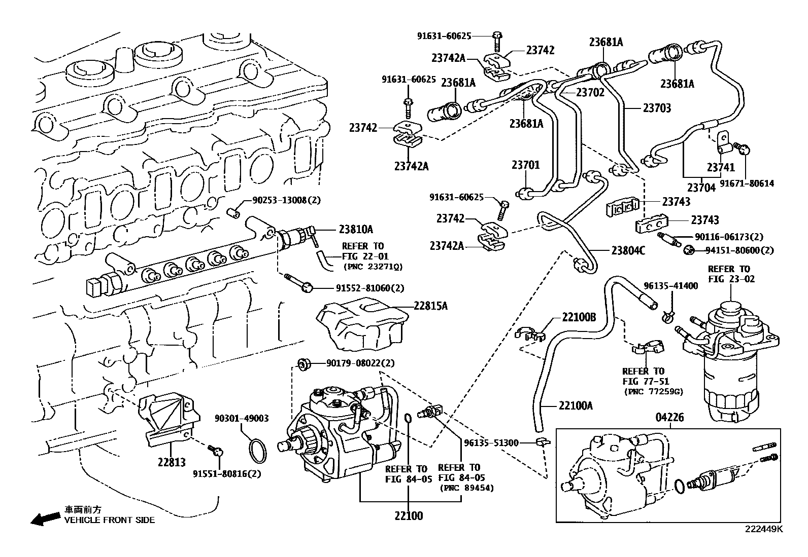 Injection pump assembly for Toyota Land Cruiser Prado J150, 4 ...