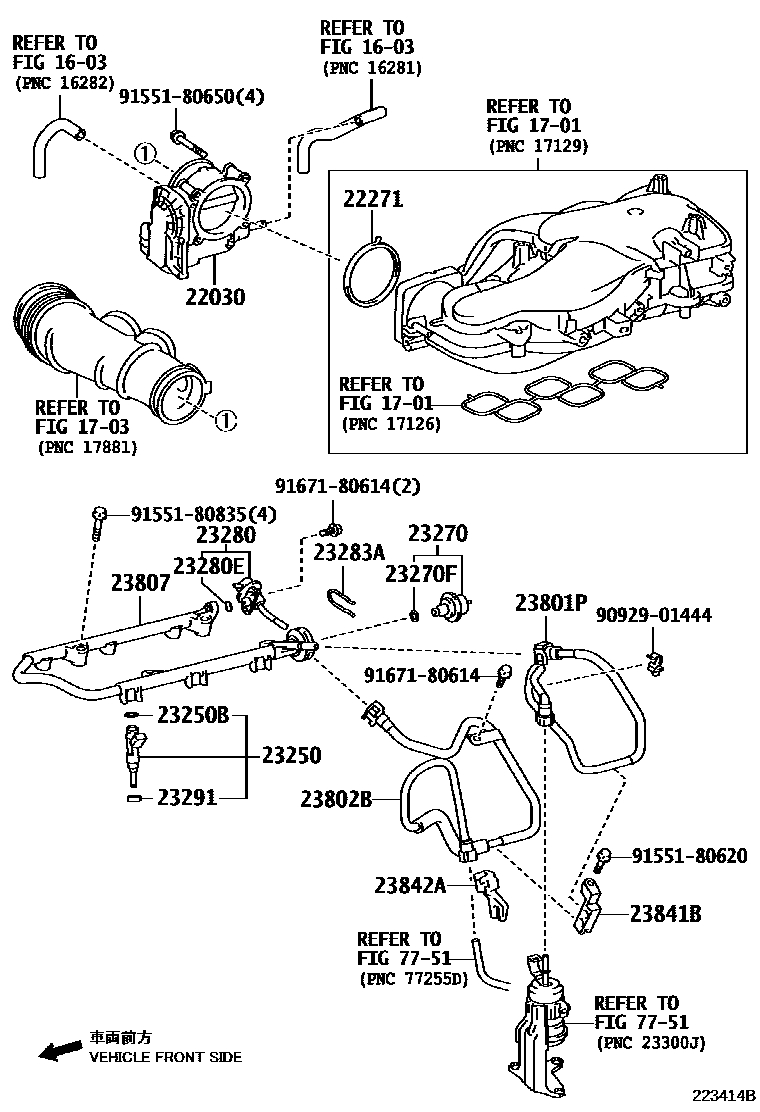 Fuel injection system for Toyota Land Cruiser Prado J150, 4 generation ...