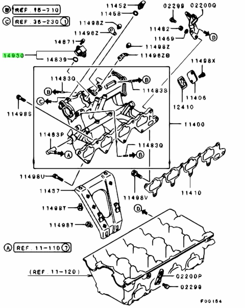 Buy Genuine Mitsubishi 1865a052 Sensor,inlet Manifold Absolute Pressure 