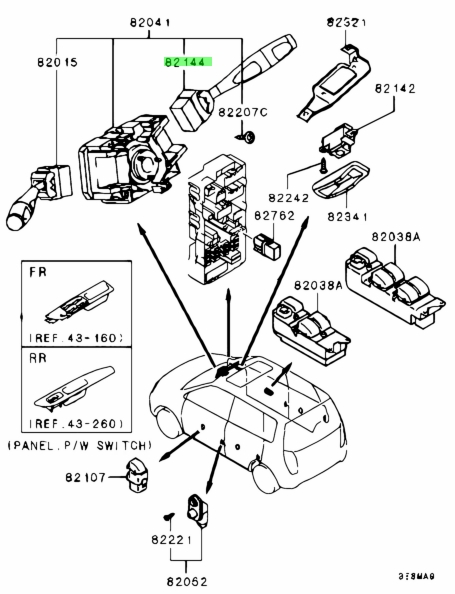 Mitsubishi mr554949 аналог