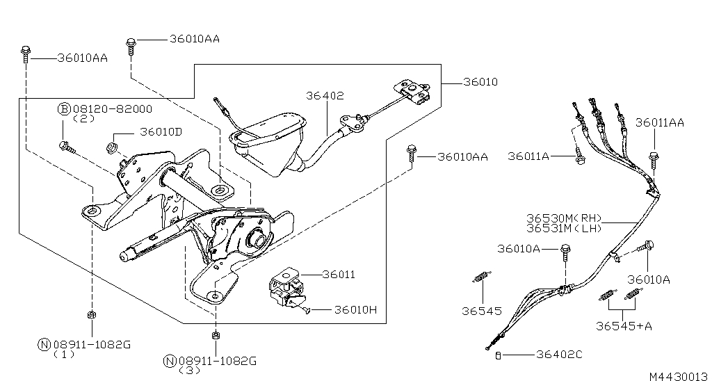 Parking Brake Control (Chassis)