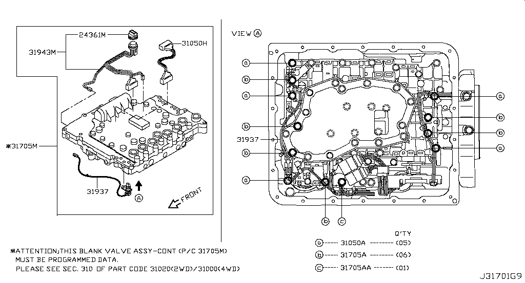 Control Valve (unit) For Nissan Navara D40, 2 Generation, Restyling 04. 