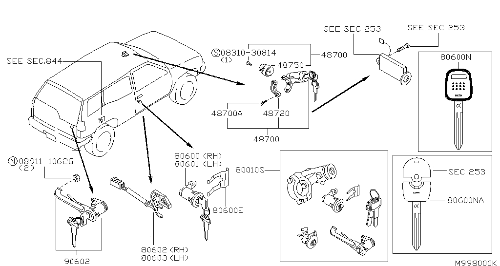 Nissan Terrano II Parts - Nissan Car and Auto Spare Parts - Genuine Online  Car Parts Catalogue - Amayama