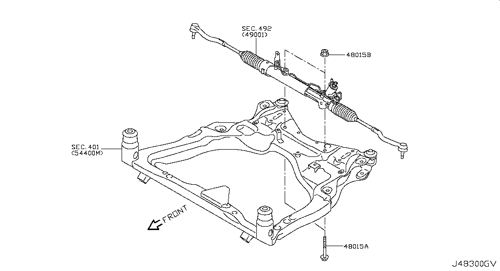 Steering Gear Mounting (Chassis)