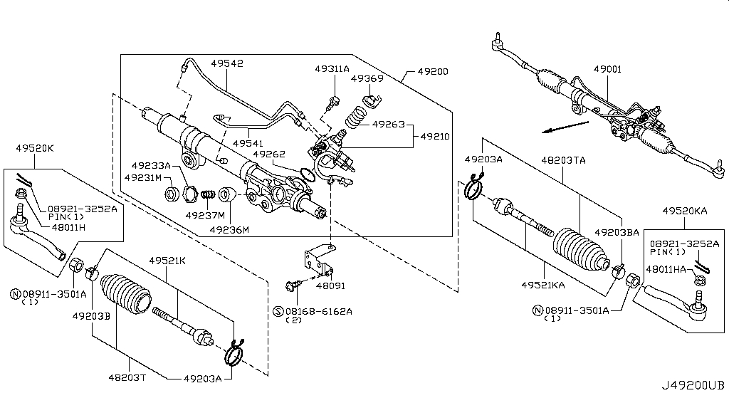 Power Steering Gear (Chassis)