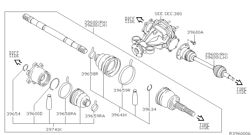 Rear Drive Shaft (Chassis)