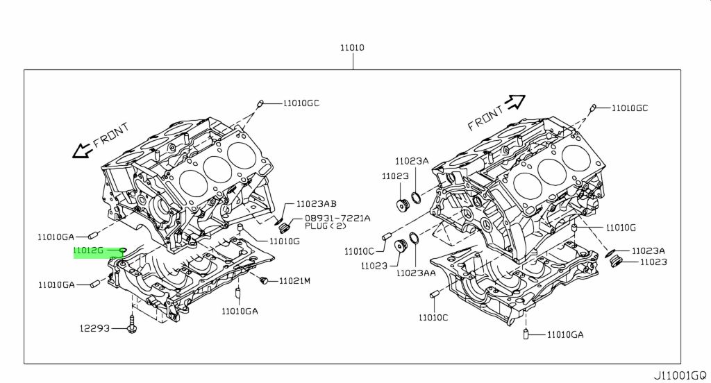 Nissan 15066 31u02