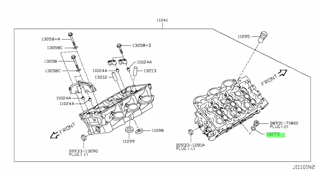 11026 1ca0a nissan