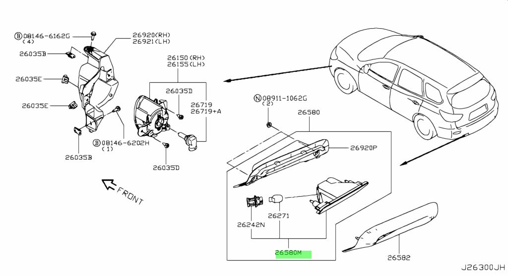Nissan 26580 1aa0a