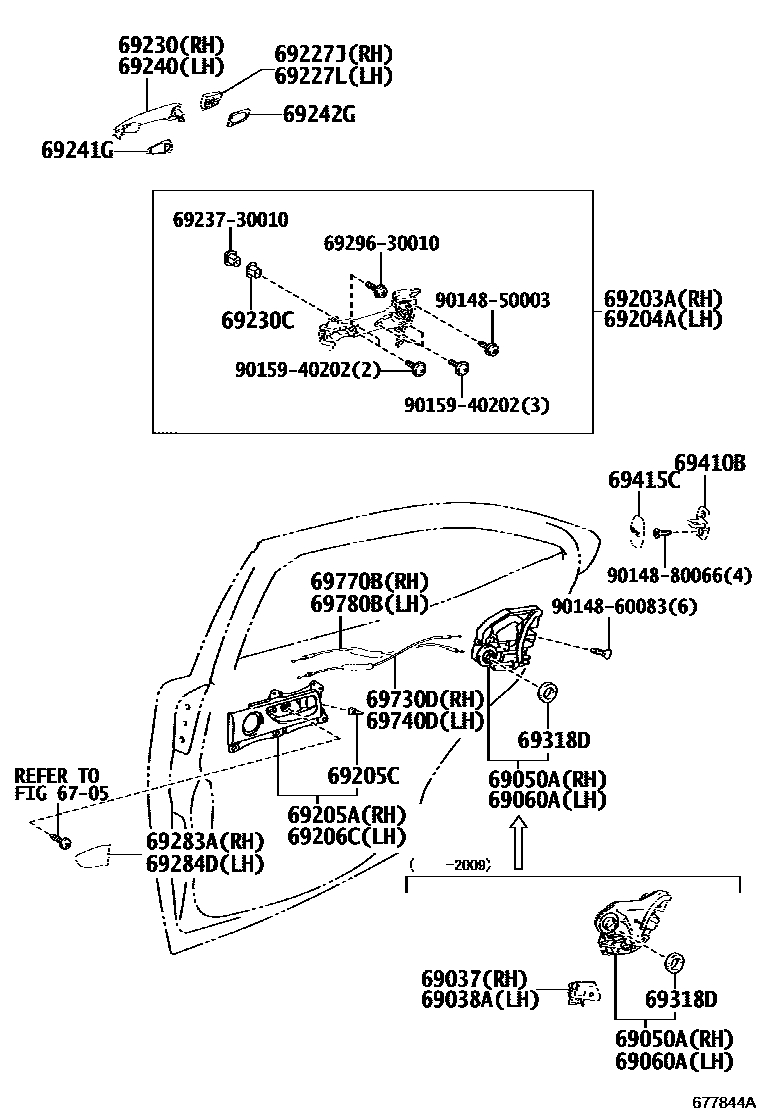 rear-door-lock-handle-for-lexus-is300-3-generation-2-restyling-11